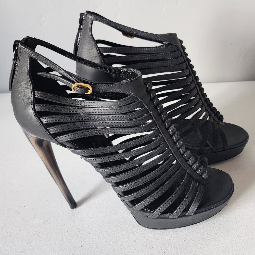 Alexander McQueen Platform Sandals "EUC" - Picture 3 of 16